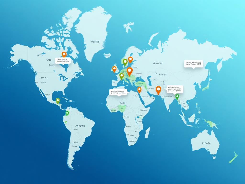 Geographic and topical content strategy