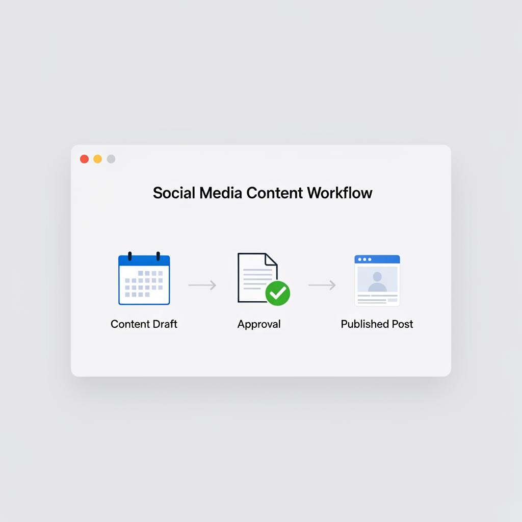 Social Media Content Workflow