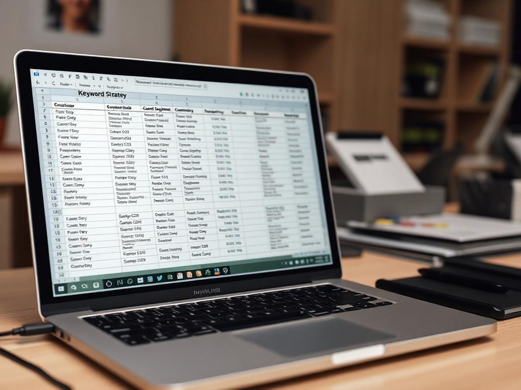 Keyword-to-page mapping strategy