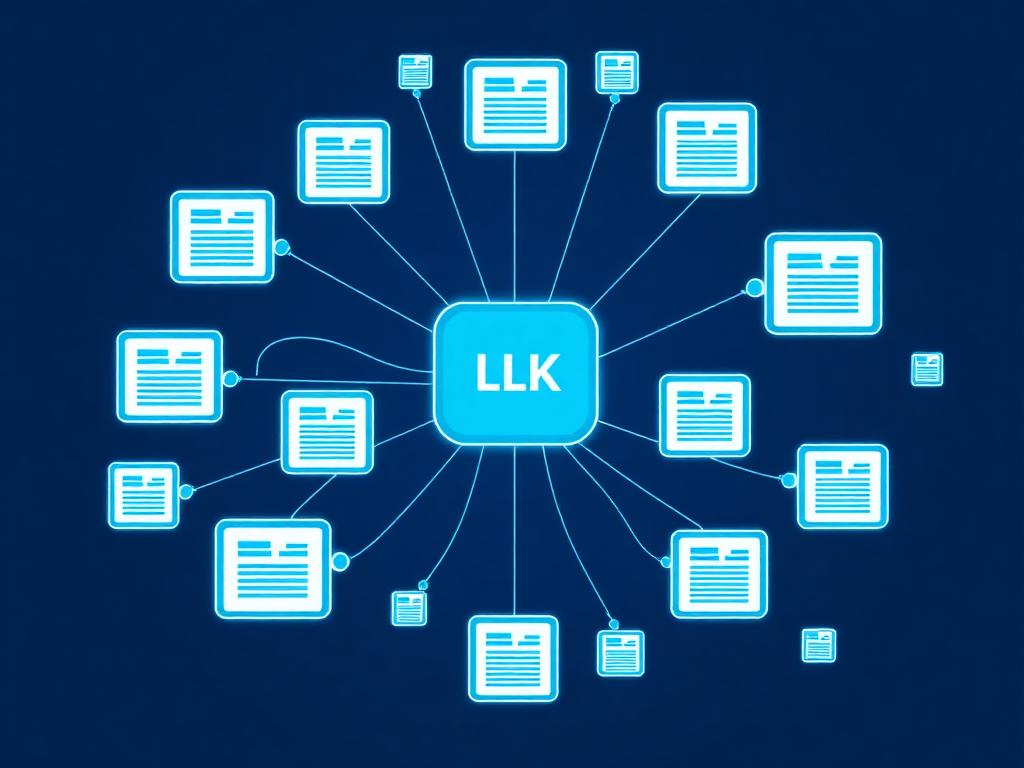 Internal linking architecture diagram