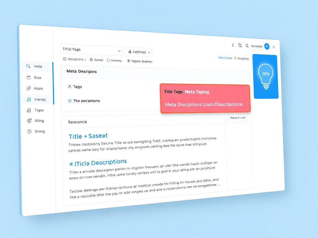 Title and meta optimization diagram