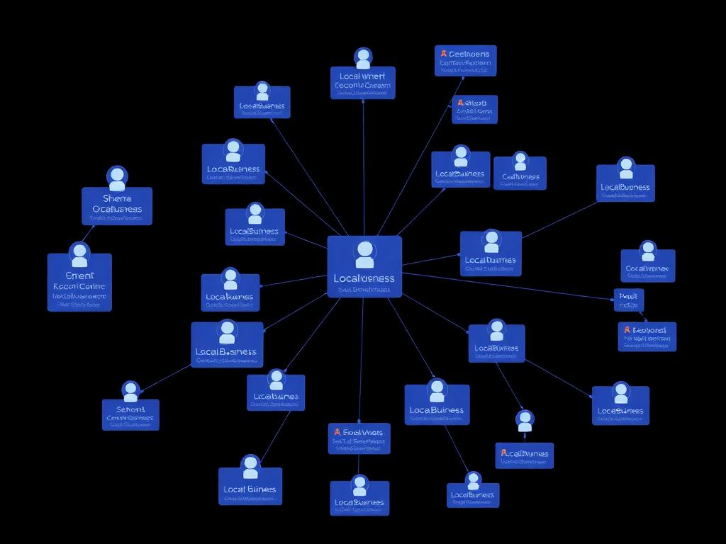 Connected entity schema graph structure