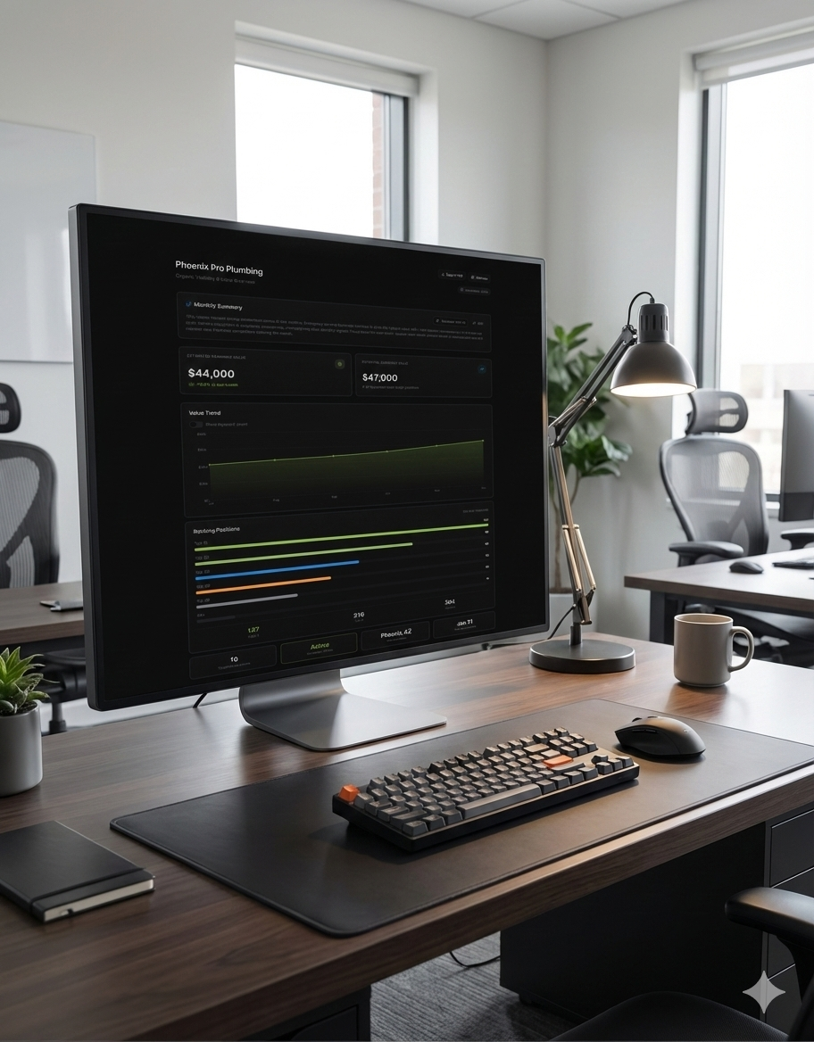 White-label dashboard and reporting interface